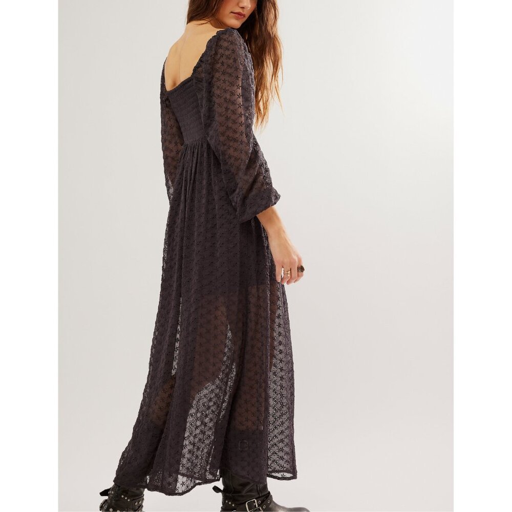 🎉LAST CHANCE🎉 FREE PEOPLE Malina Maxi / Dark Scales - Picture 7 of 9